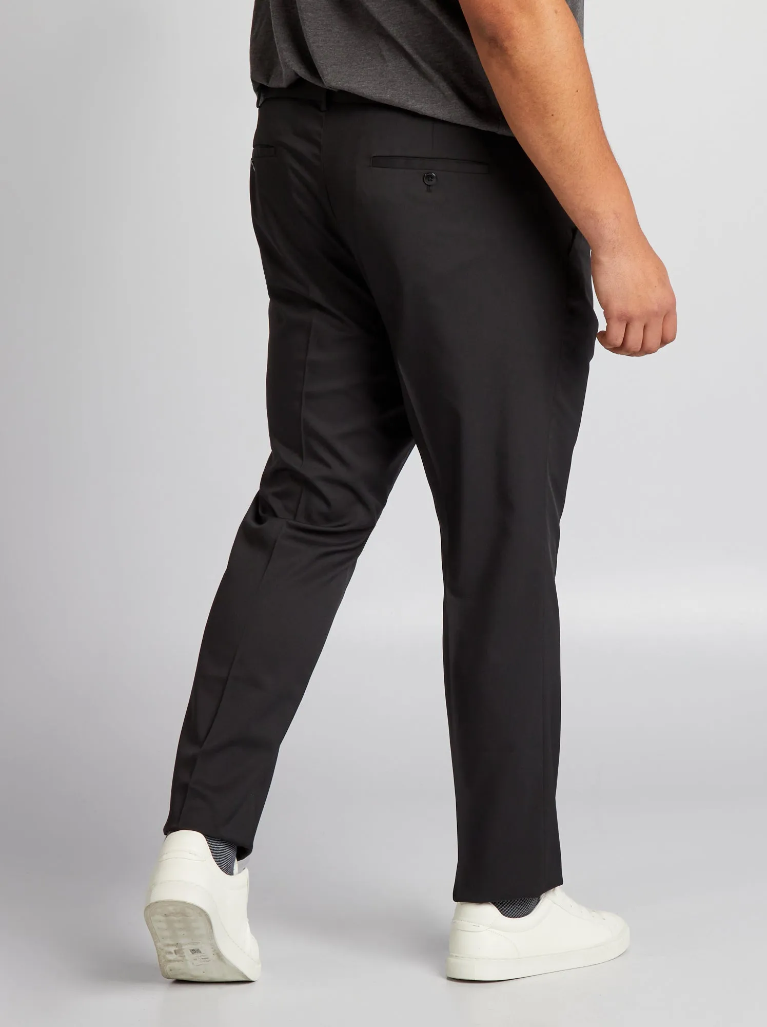 Pantaloni da completo slim - nero