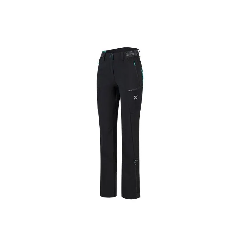 Pantaloni da sci alpinismo da donna MONTURA TRACE PANTS (DEEP BLUE/MANDARINO)