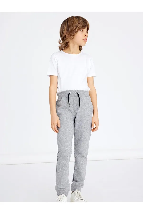 Pantaloni felpa Bambino Name It Grigio