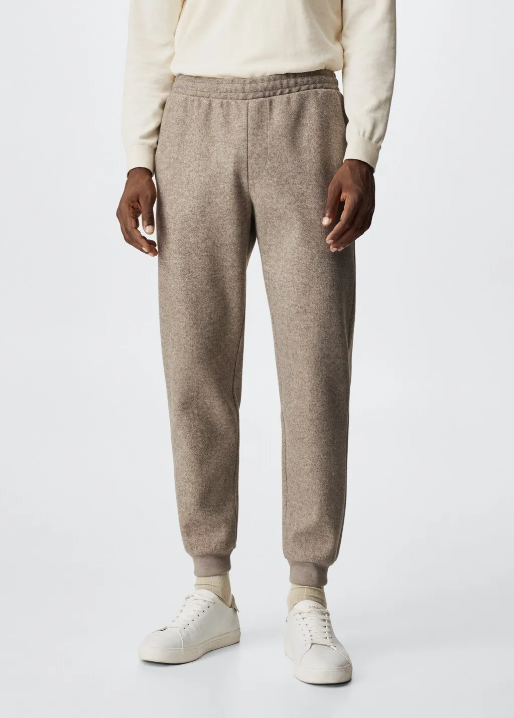 Pantaloni jogger testurizzati