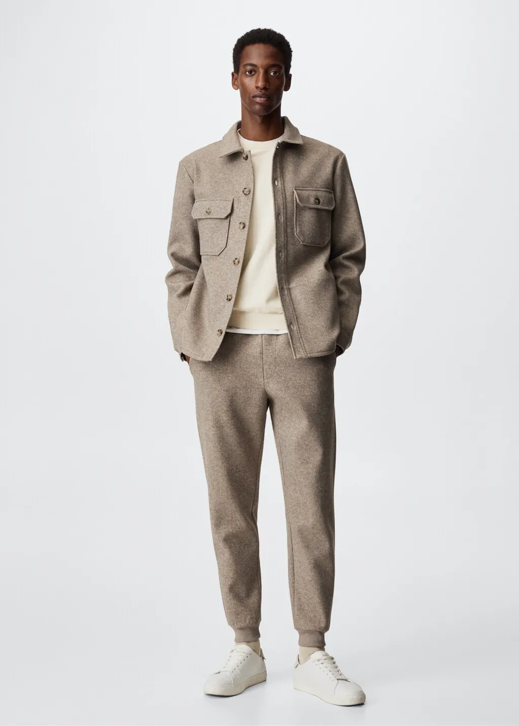 Pantaloni jogger testurizzati