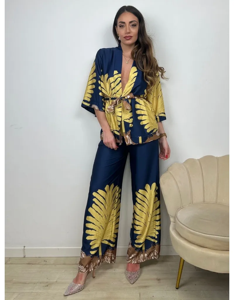 PANTALONI KIMBLY BLU