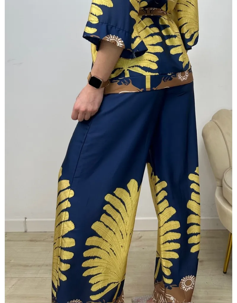 PANTALONI KIMBLY BLU