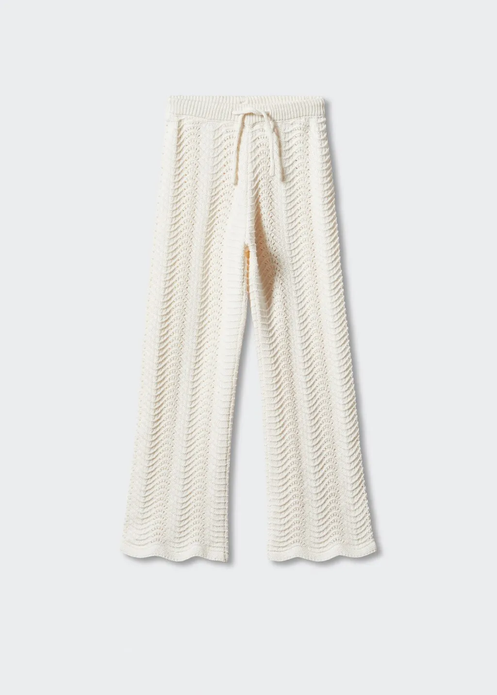 Pantaloni maglia traforata