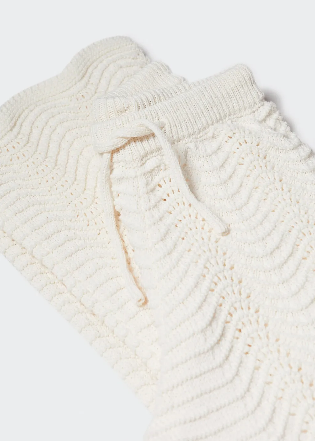 Pantaloni maglia traforata