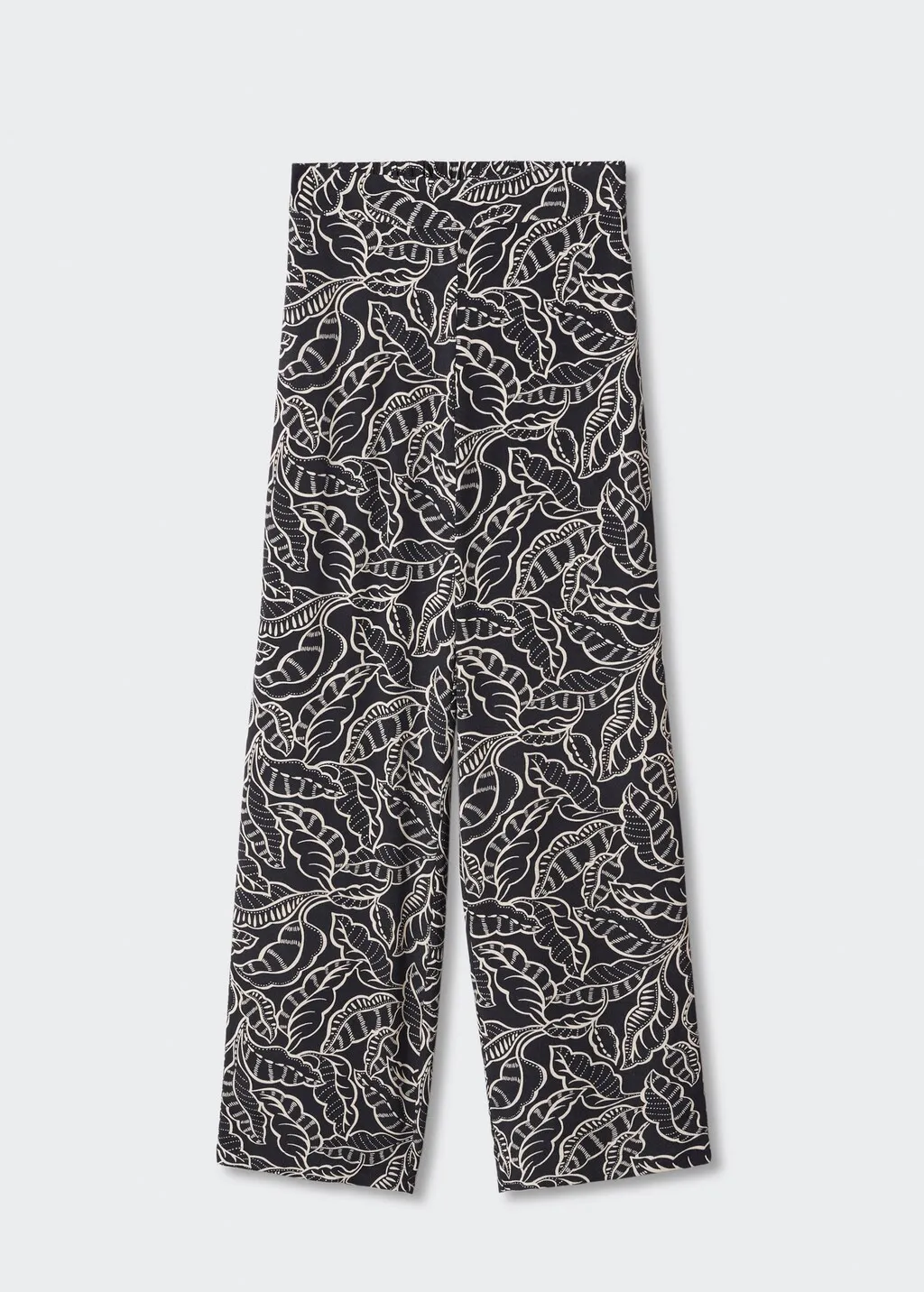 Pantaloni palazzo floreali