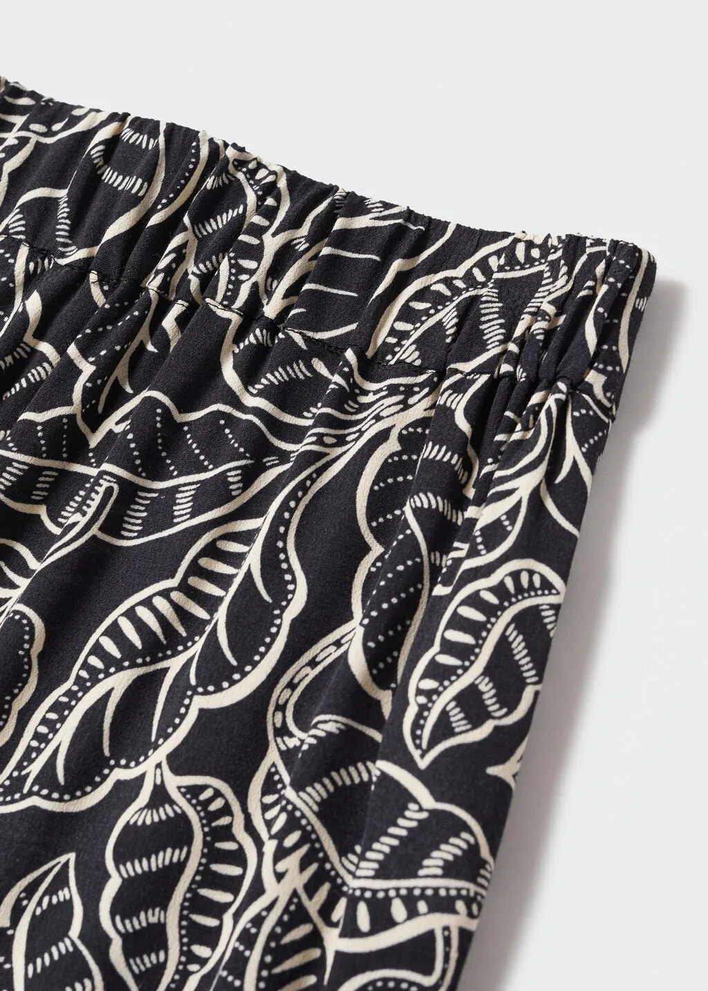 Pantaloni palazzo floreali