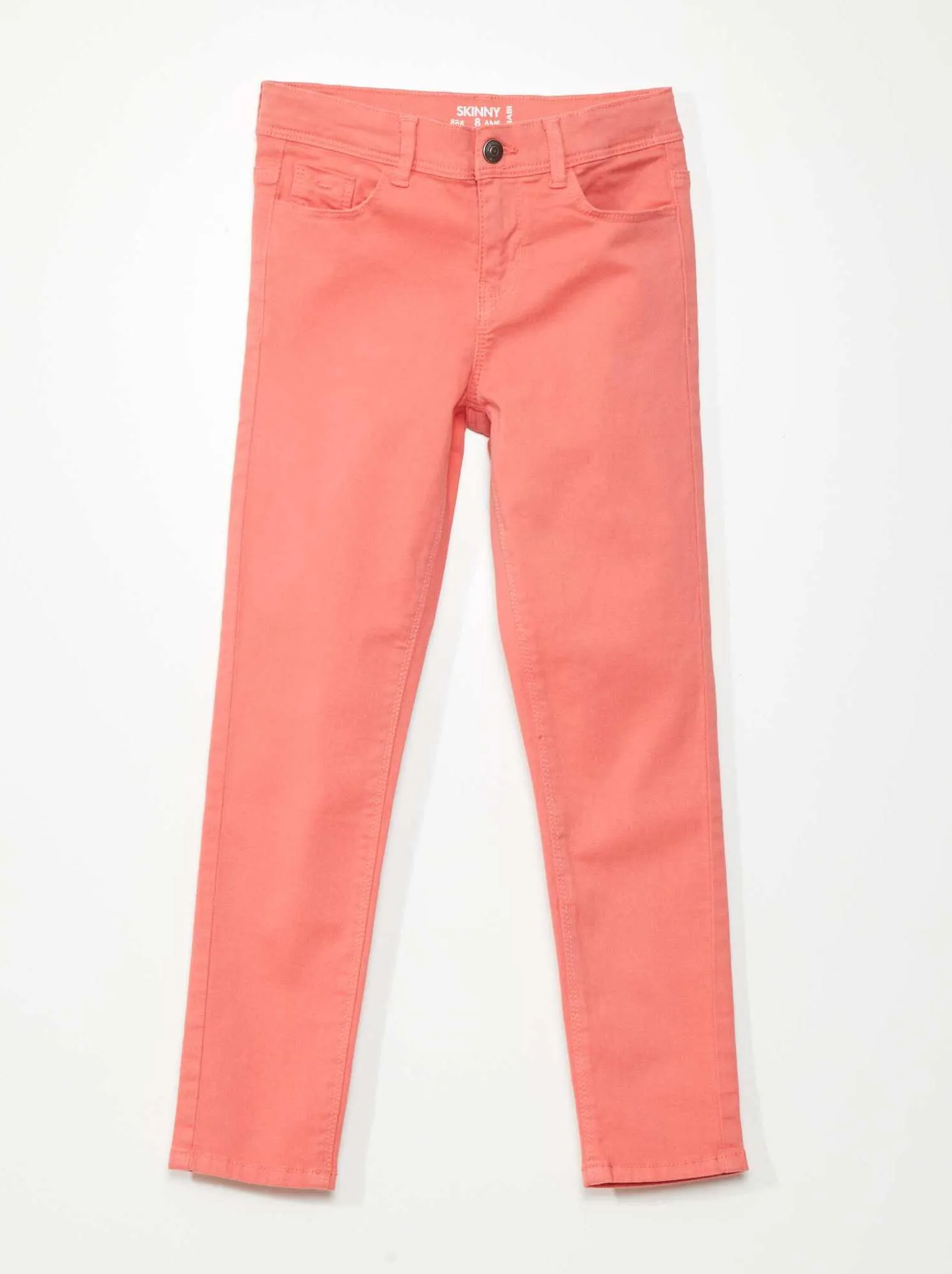 Pantaloni skinny - ARANCIONE