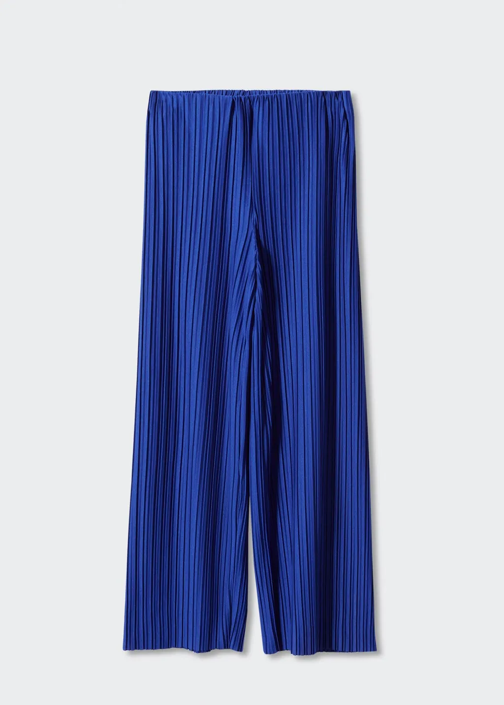 Pantaloni wideleg plissettati