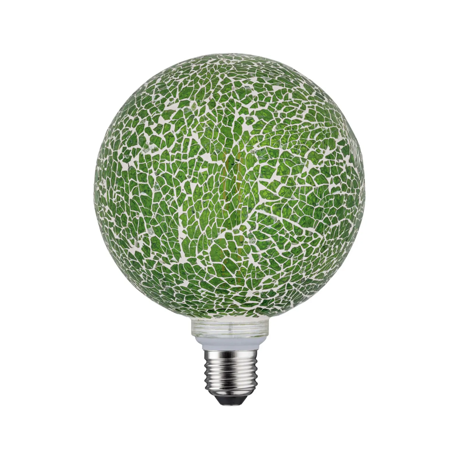 Paulmann E27 LED-Globe 5W Miracle Mosaic verde