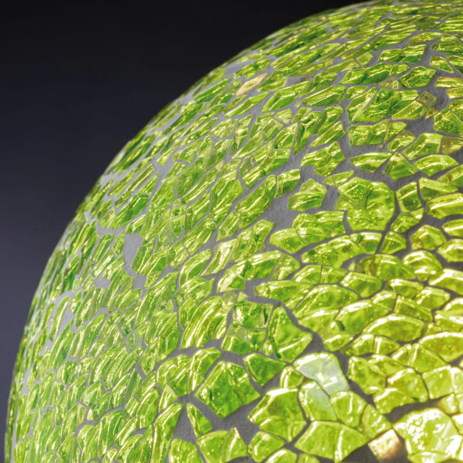 Paulmann E27 LED-Globe 5W Miracle Mosaic verde