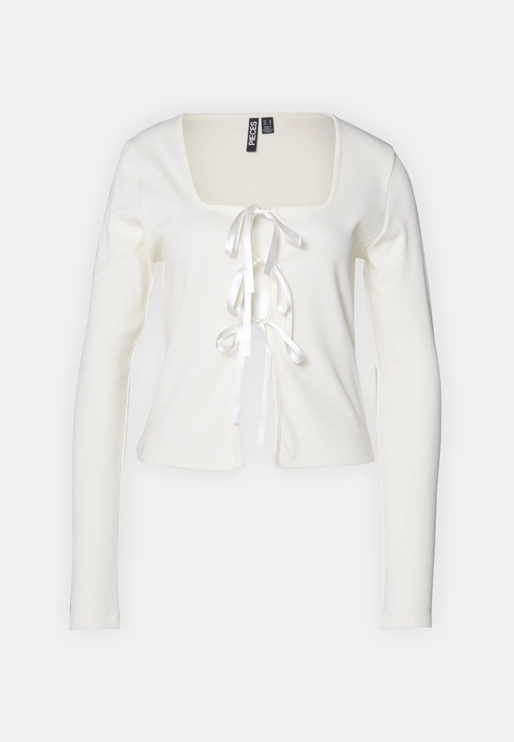 PCBONNIE SQUARE NECK - Maglietta a manica lunga