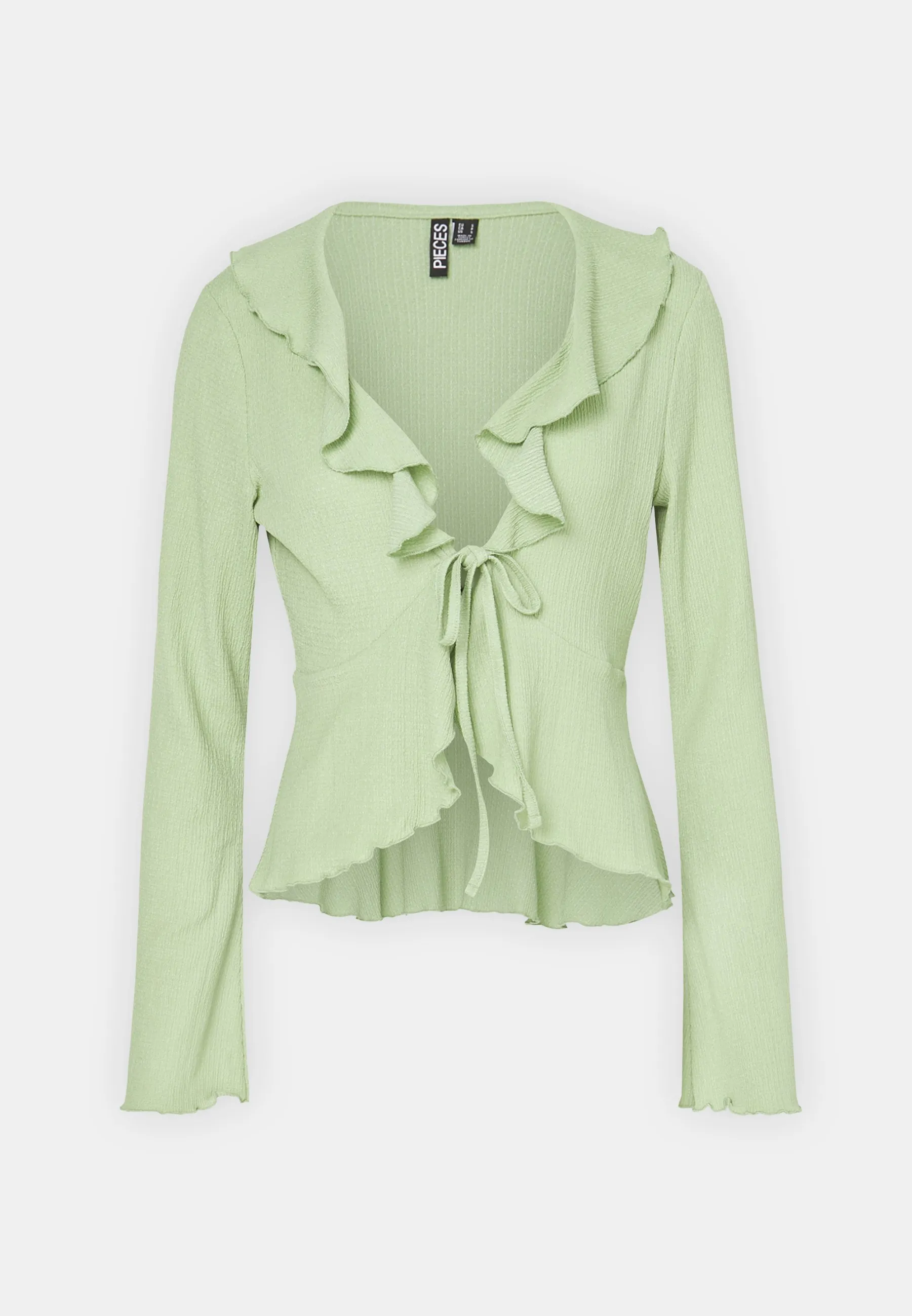 PCRHEA V NECK TIE - Maglietta a manica lunga