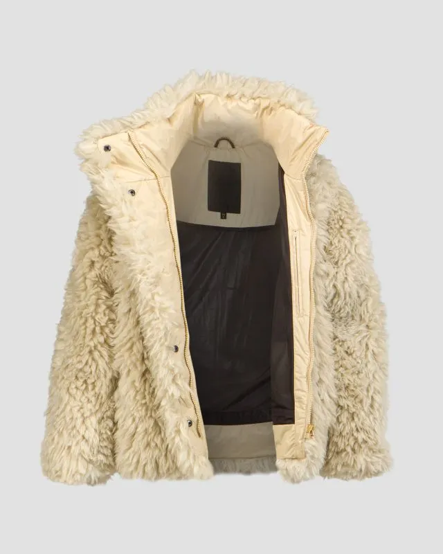 Pelliccia ecologica Goldbergh Woolly