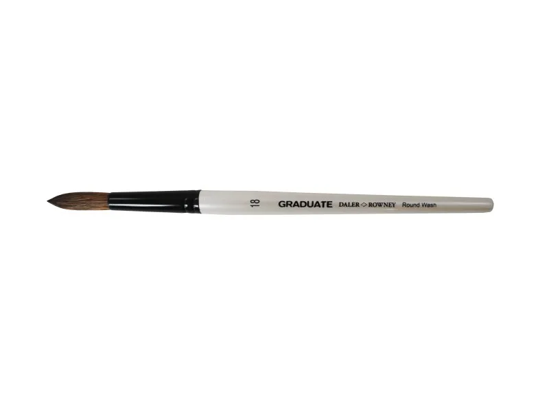 Pennello tondo Daler-Rowney Graduate pony e fibre sintetiche 18
