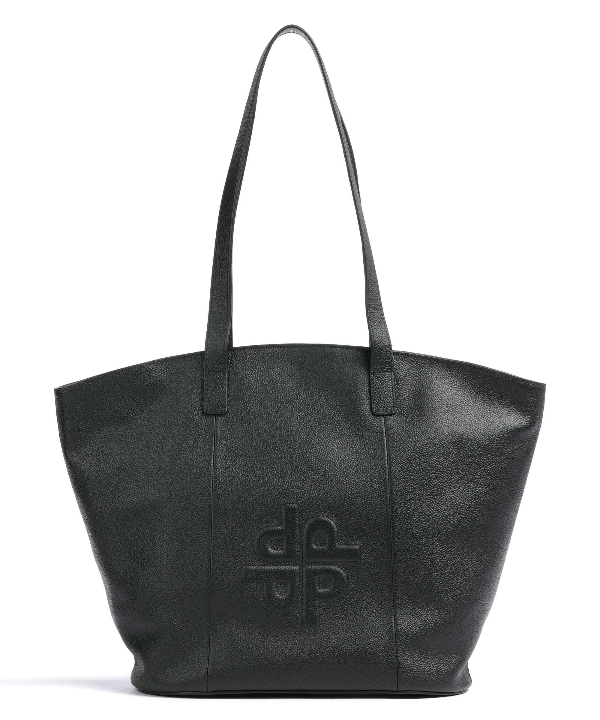  Picard PPPP Borsa shopper pelle di vacchetta grana nero  