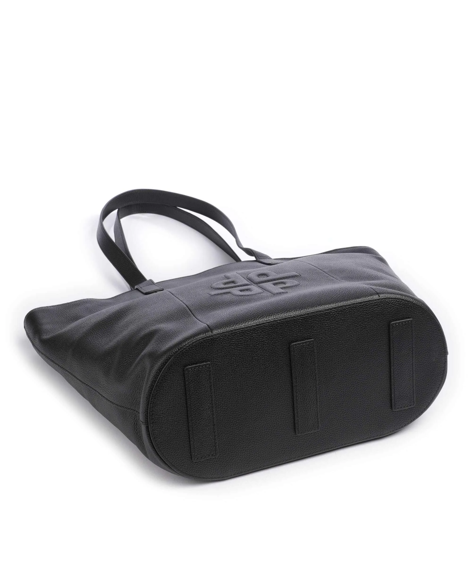  Picard PPPP Borsa shopper pelle di vacchetta grana nero  