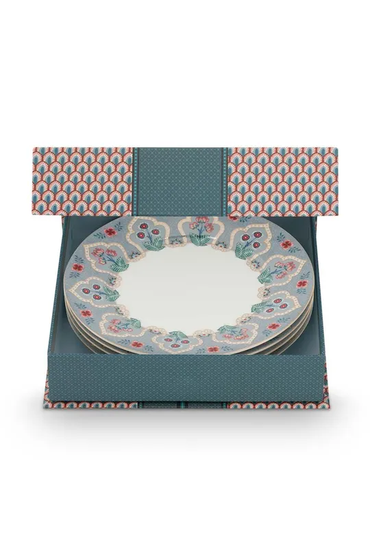 Pip Studio set piatti Flower Festival pacco da 4