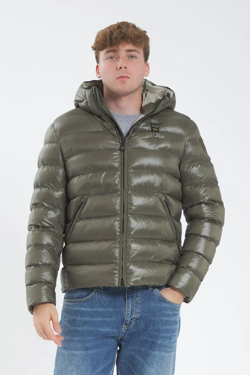 Piumino Uomo Verde oliva