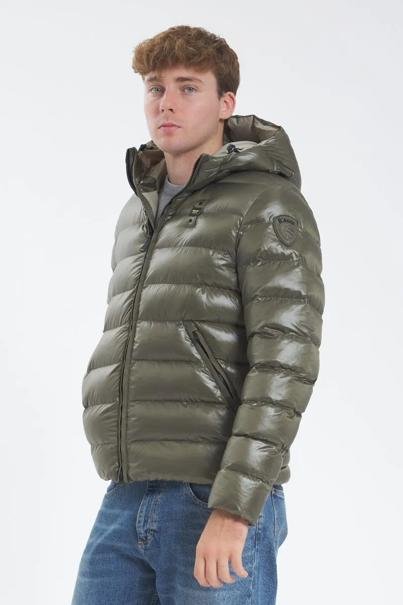 Piumino Uomo Verde oliva