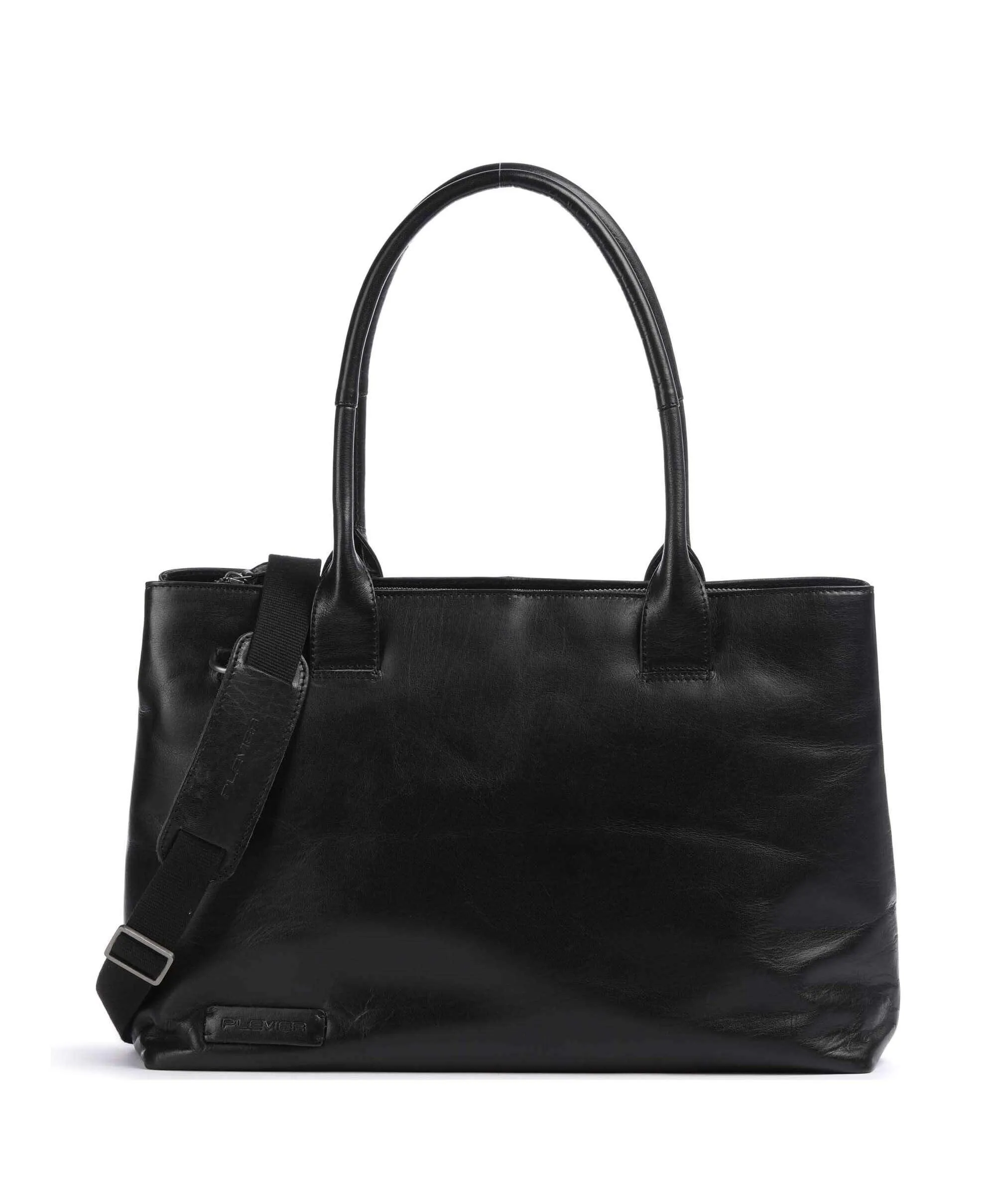  Plevier Rock Amber Borsa shopper 15″ pelle di bufalo nero  