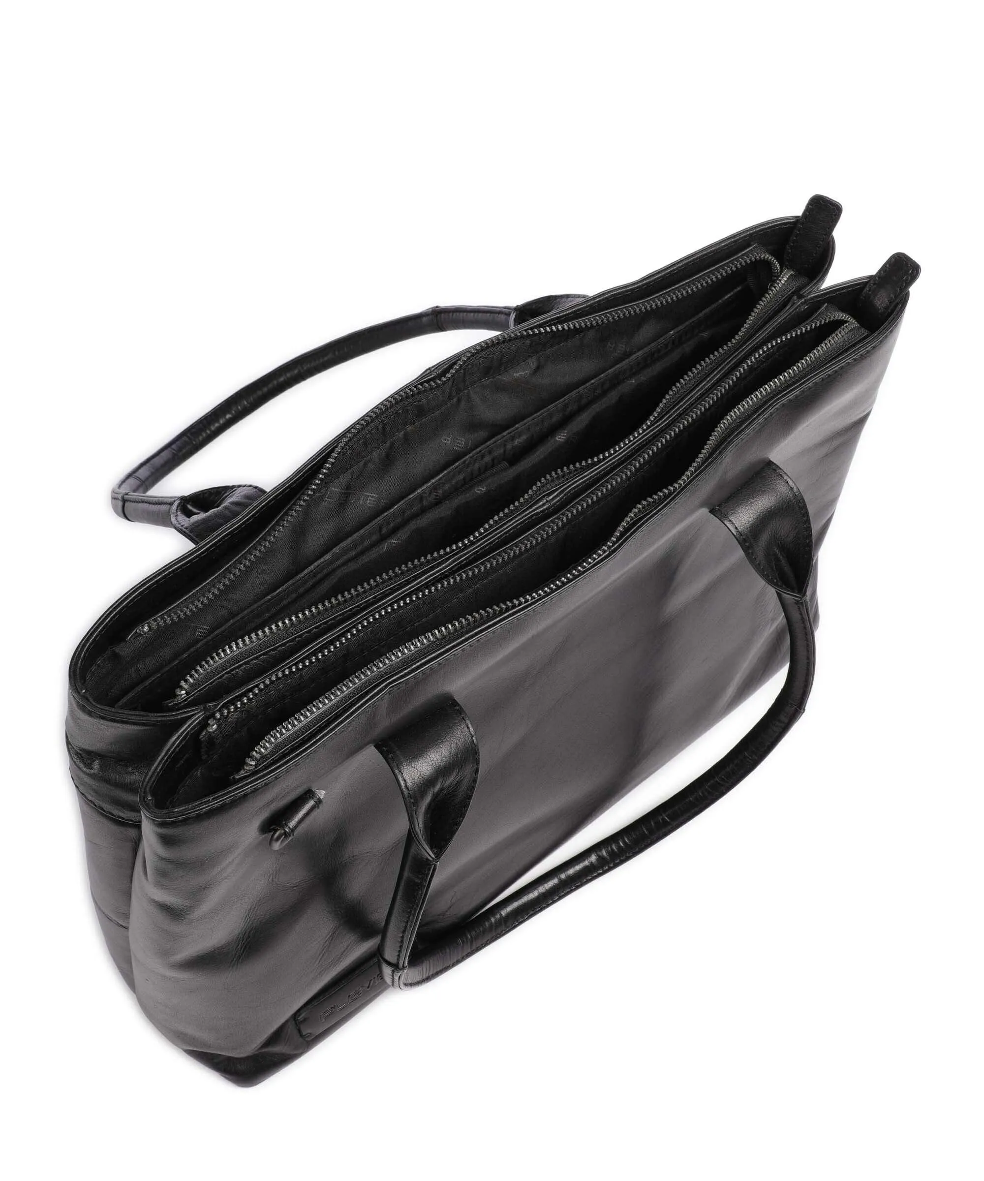  Plevier Rock Amber Borsa shopper 15″ pelle di bufalo nero  