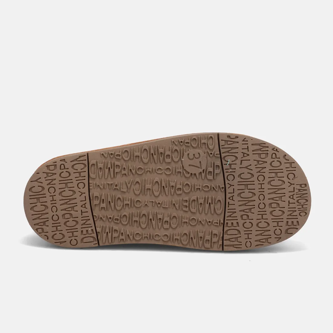 Polacchino da donna Panchic P67 cognac con fodera in eco-pelliccia