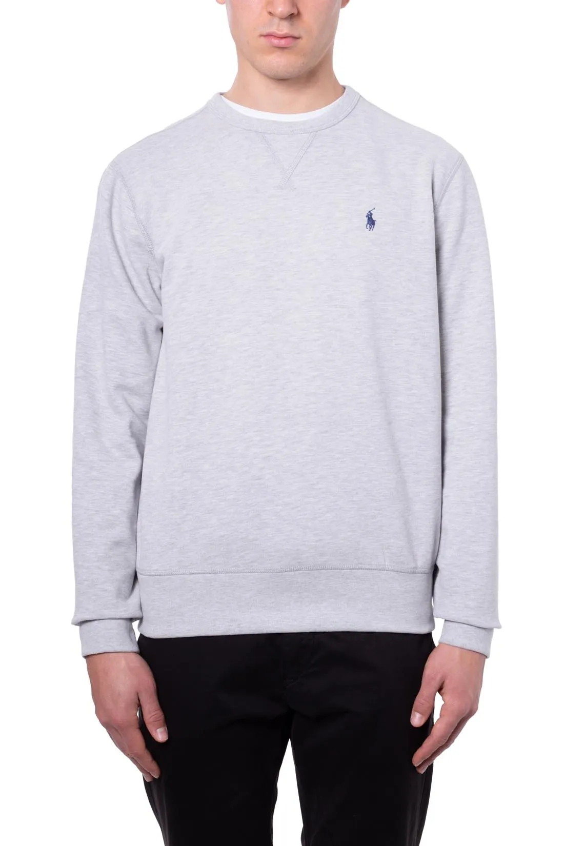POLO RALPH LAUREN Felpa uomo regular con logo iconico 
