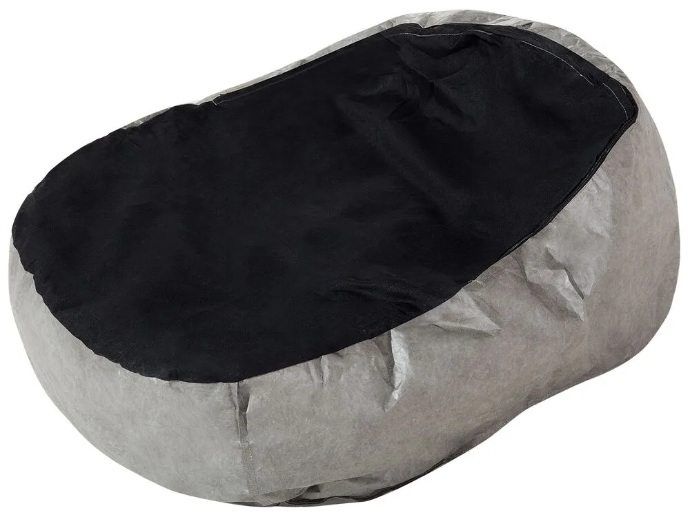 Poltrona sacco 200 L DROP 63 cm 75 cm Grigio chiaro