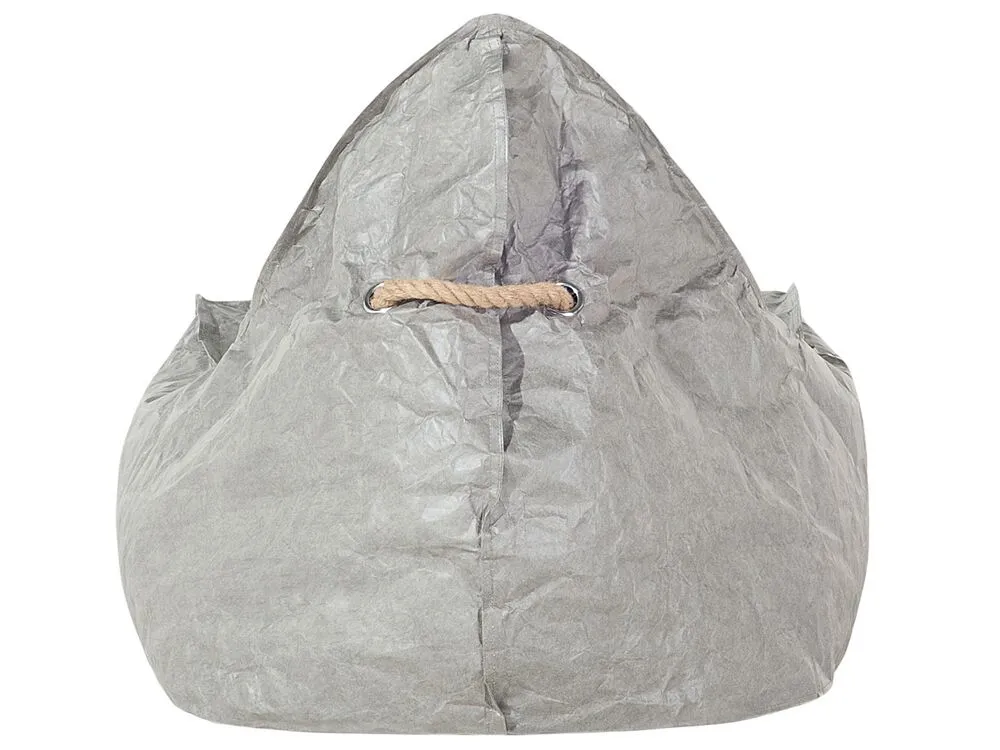 Poltrona sacco 200 L DROP 63 cm 75 cm Grigio chiaro