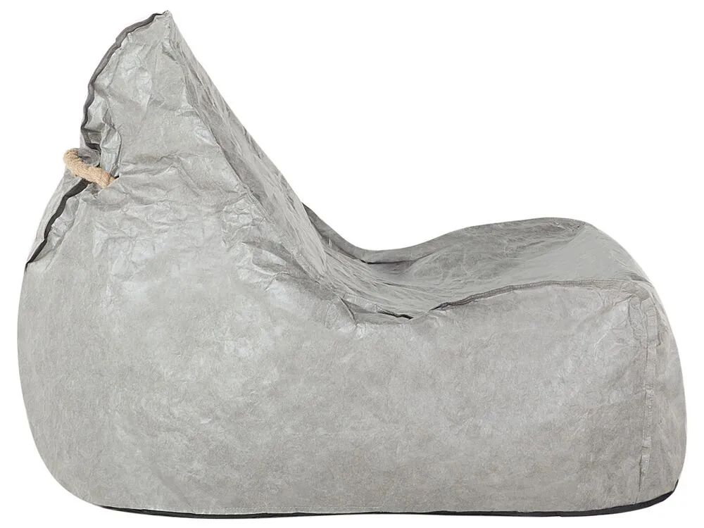 Poltrona sacco 200 L DROP 63 cm 75 cm Grigio chiaro