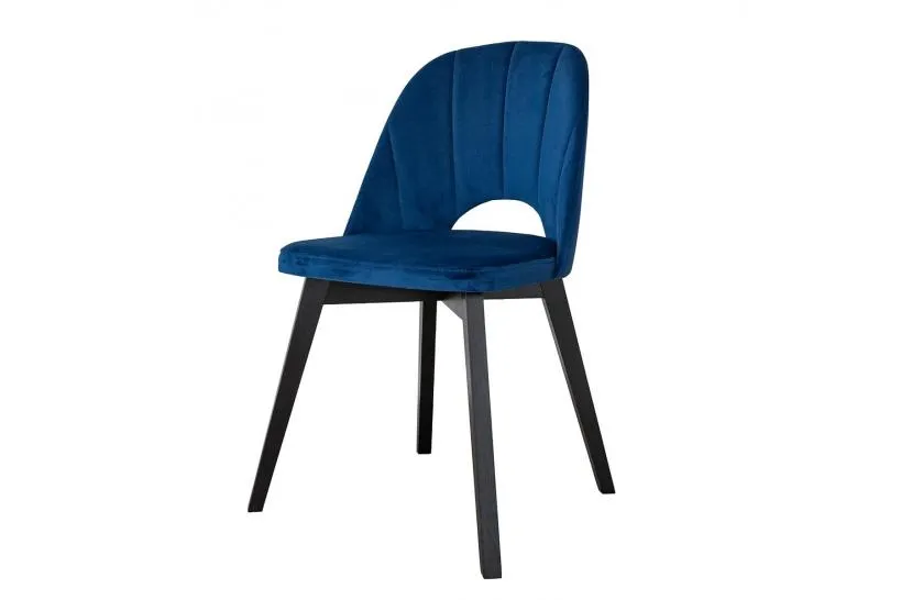 Poltroncina blu imbottita BRENO