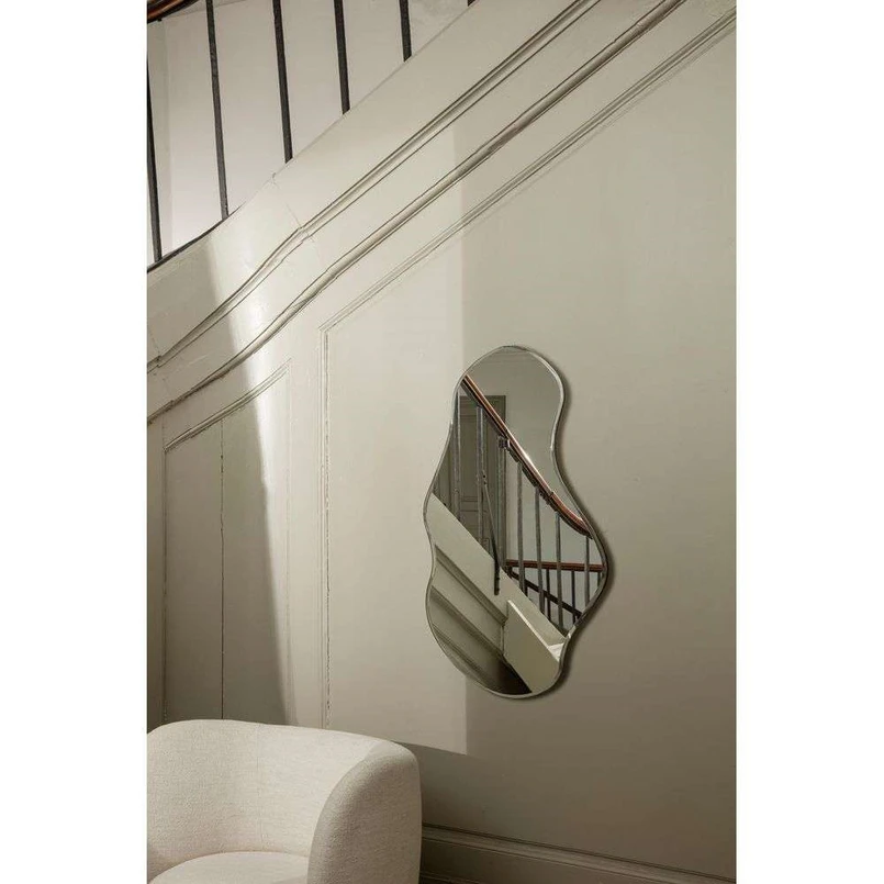 Pond Specchio Grande Scuro Cromato - Ferm Living | Acquista online