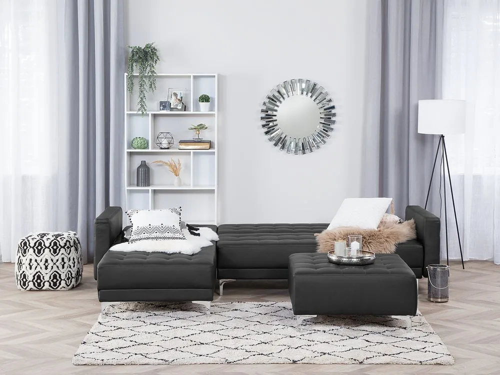Pouffe Black and White ORAI