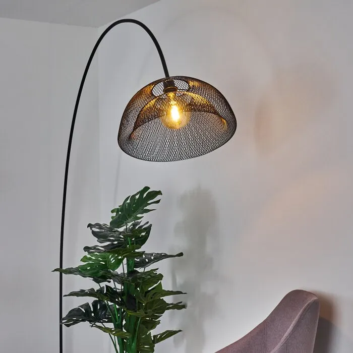Pralo Lampada da terra Nero, 1-Luce