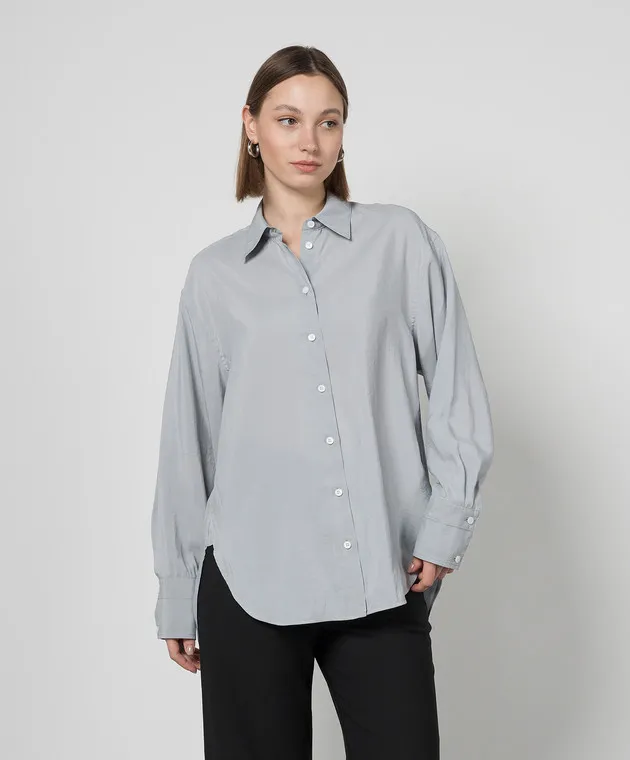 PROENZA SCHOULER Camicia grigia di Lydia R2424004SY008
