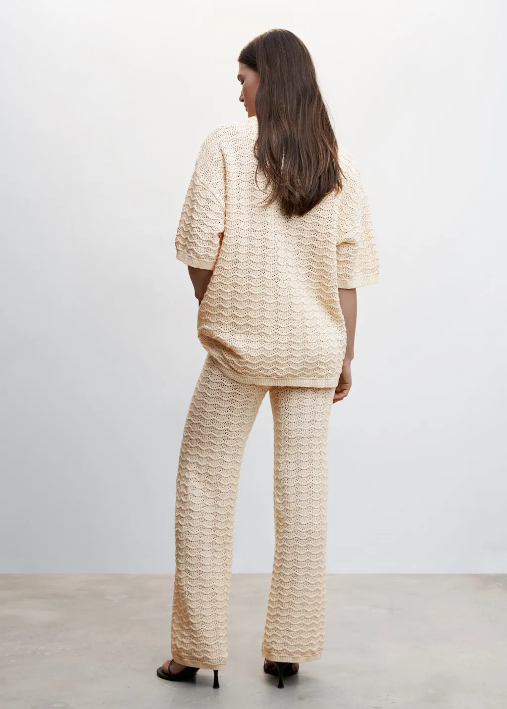 Pullover maniche corte oversize