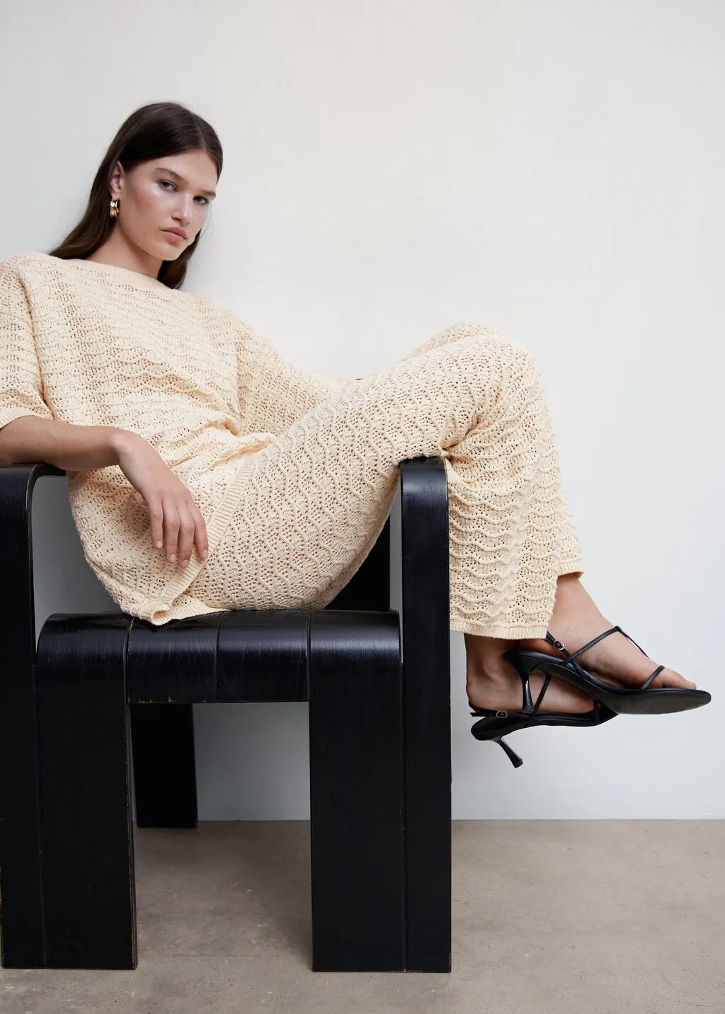 Pullover maniche corte oversize