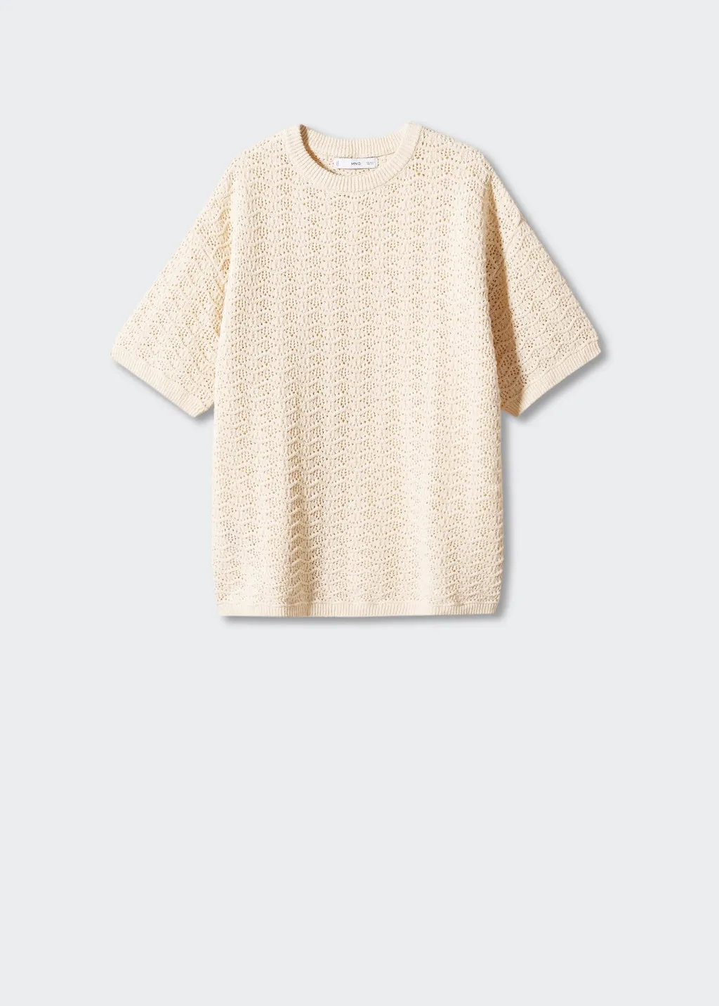 Pullover maniche corte oversize