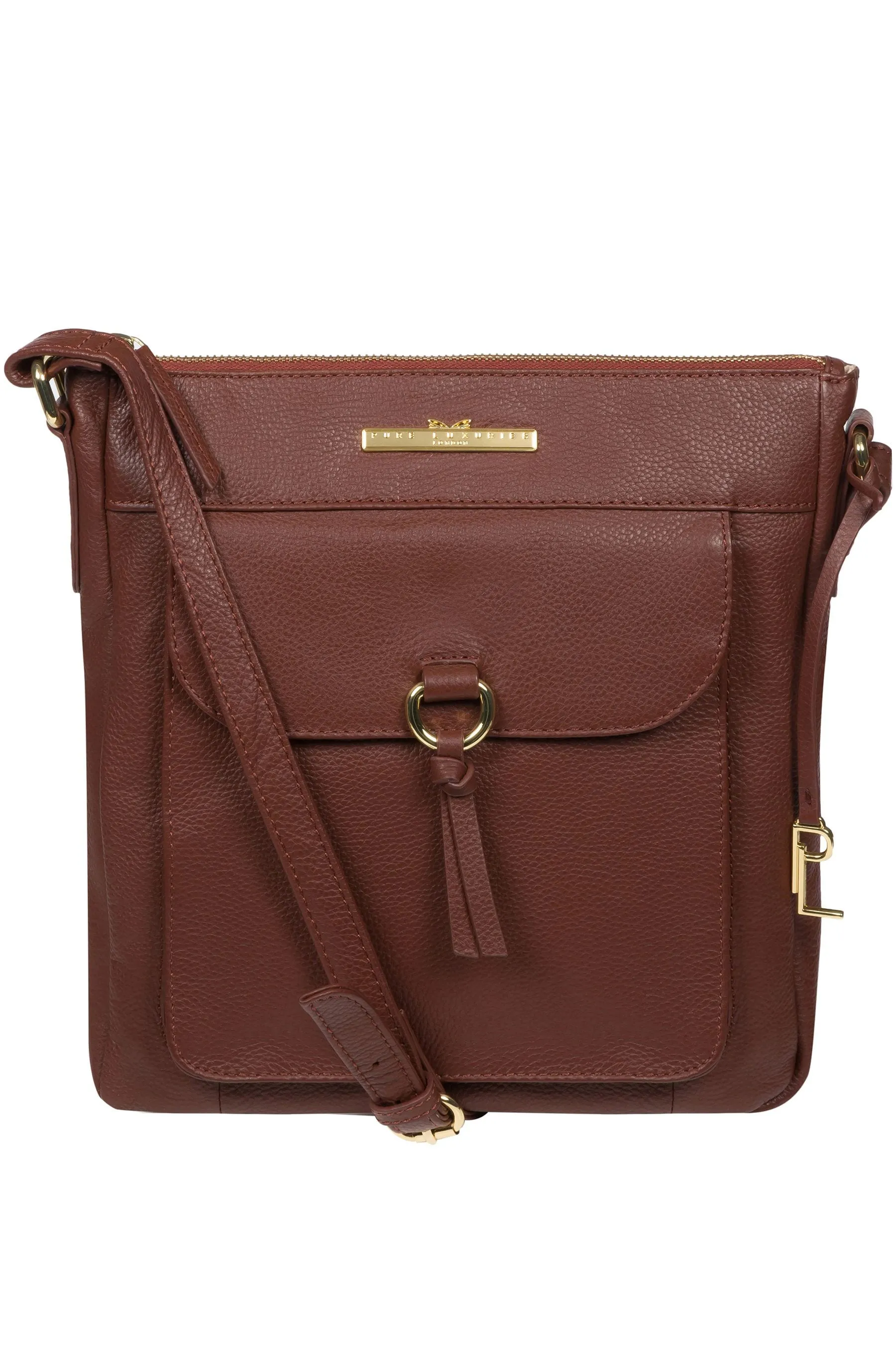 Pure Luxuries London - Holbroke - Borsa da spalla in pelle
