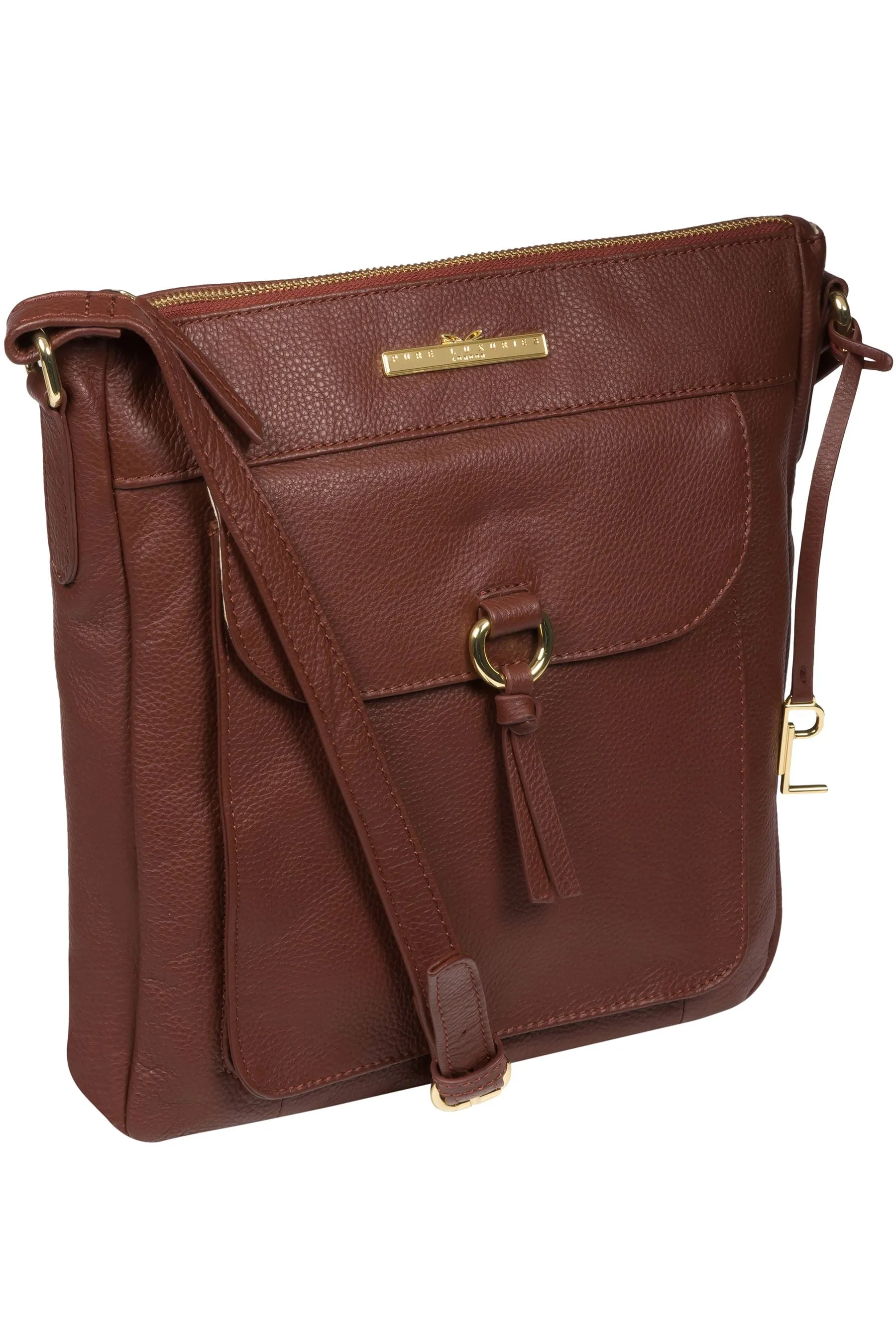 Pure Luxuries London - Holbroke - Borsa da spalla in pelle