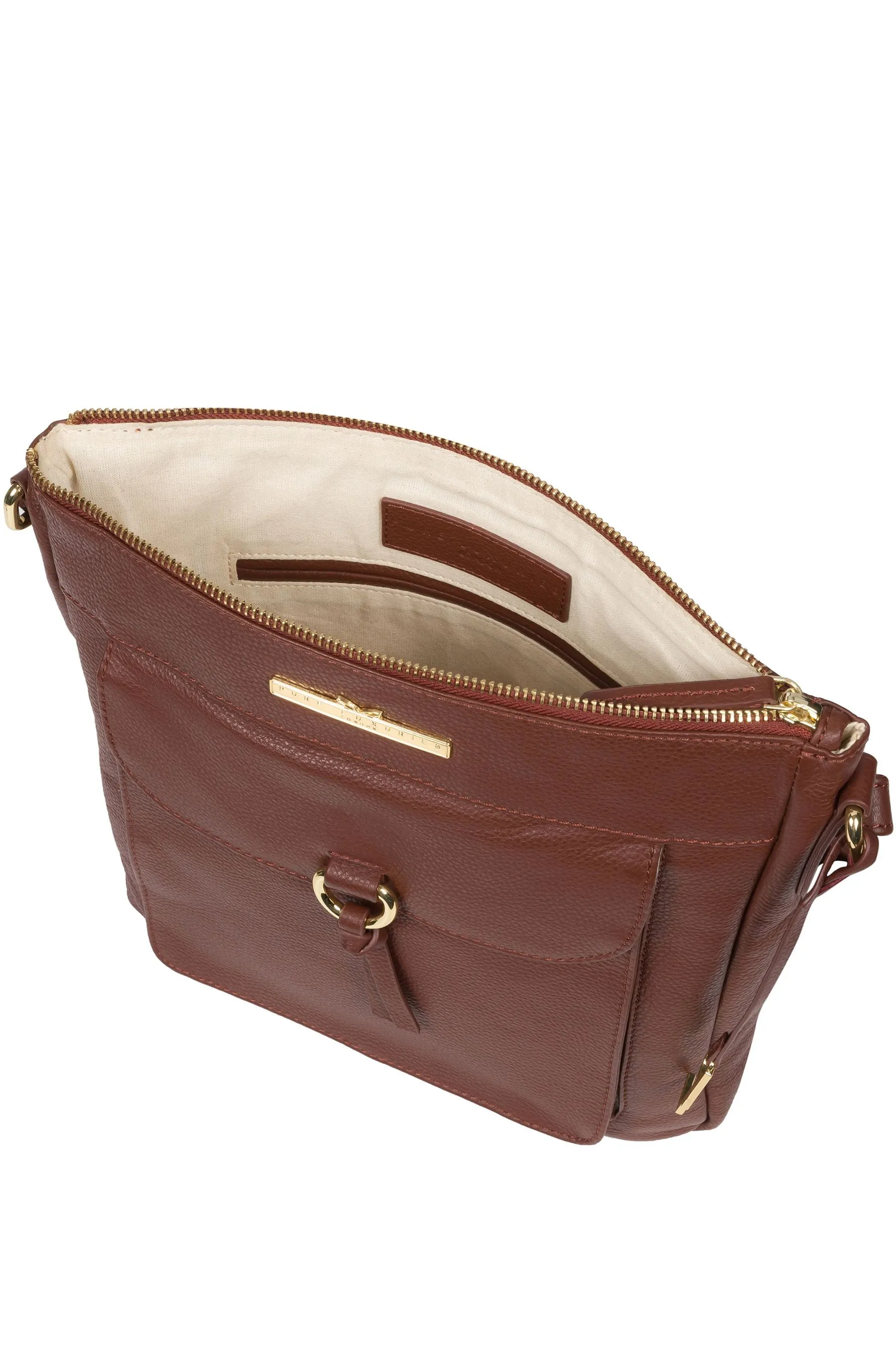 Pure Luxuries London - Holbroke - Borsa da spalla in pelle