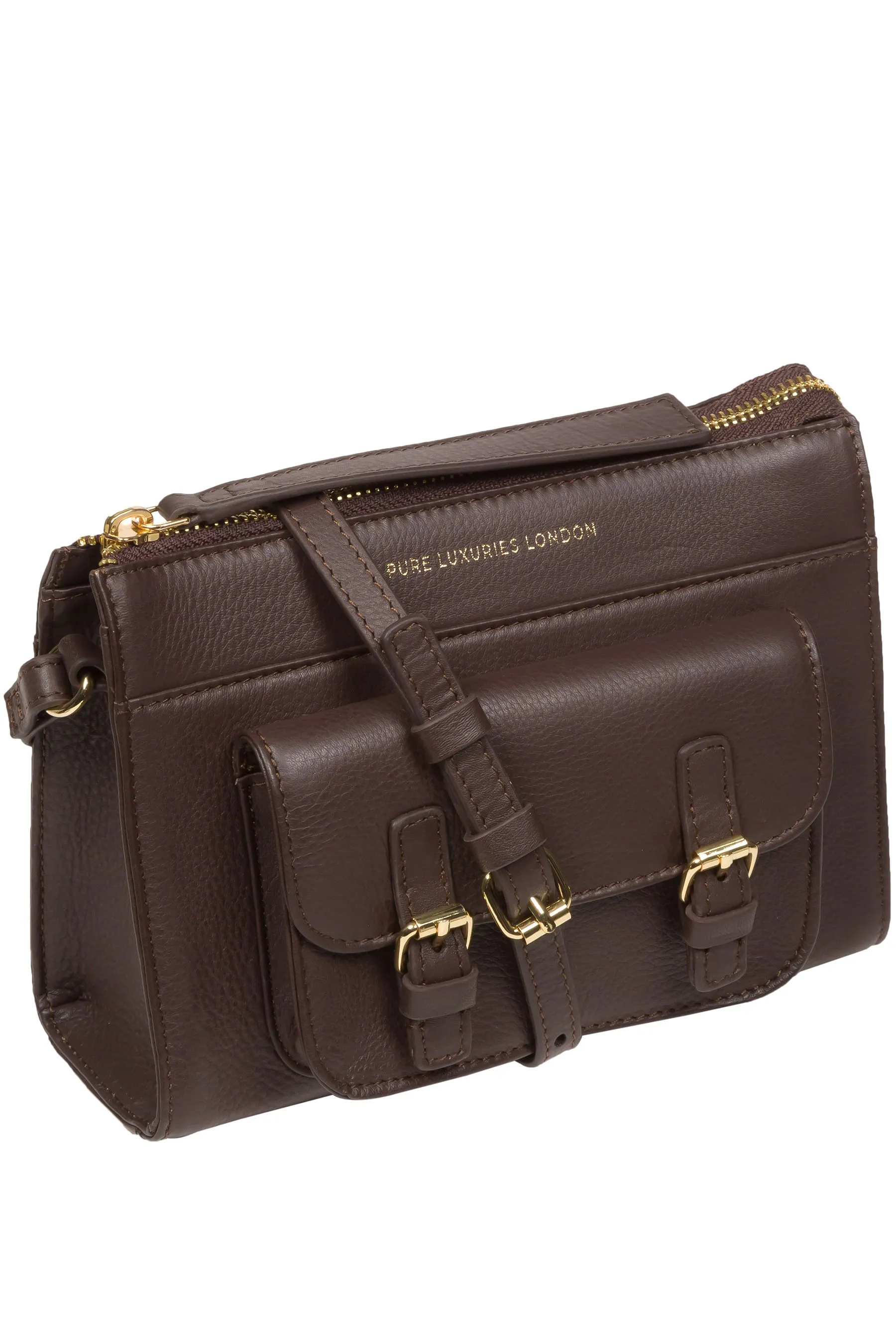 Pure Luxuries London - Monica - Borsa a tracolla in pelle nappa    