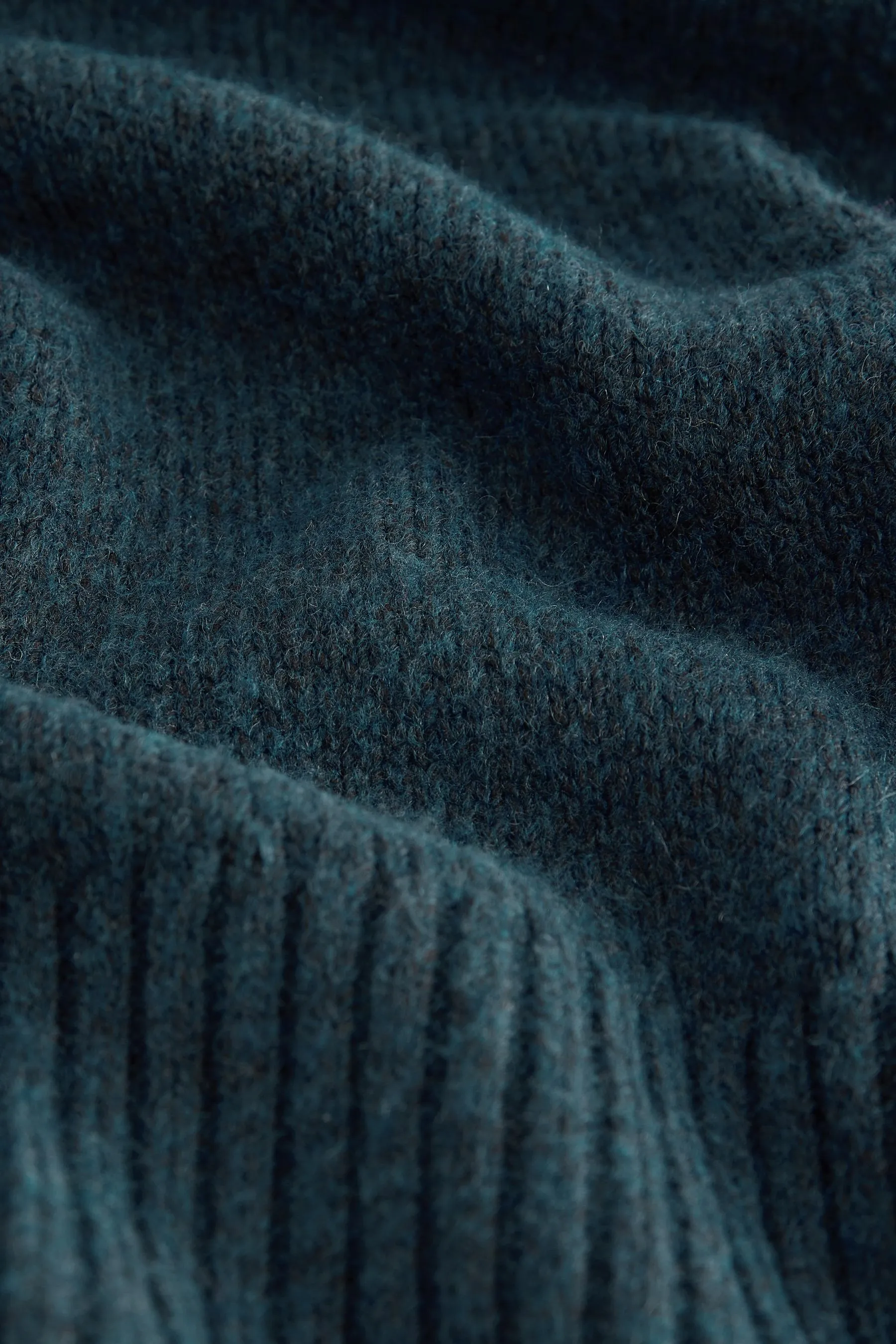 Relaxed Soft Touch Crew Neck Midi Knitted Jumper Dress    