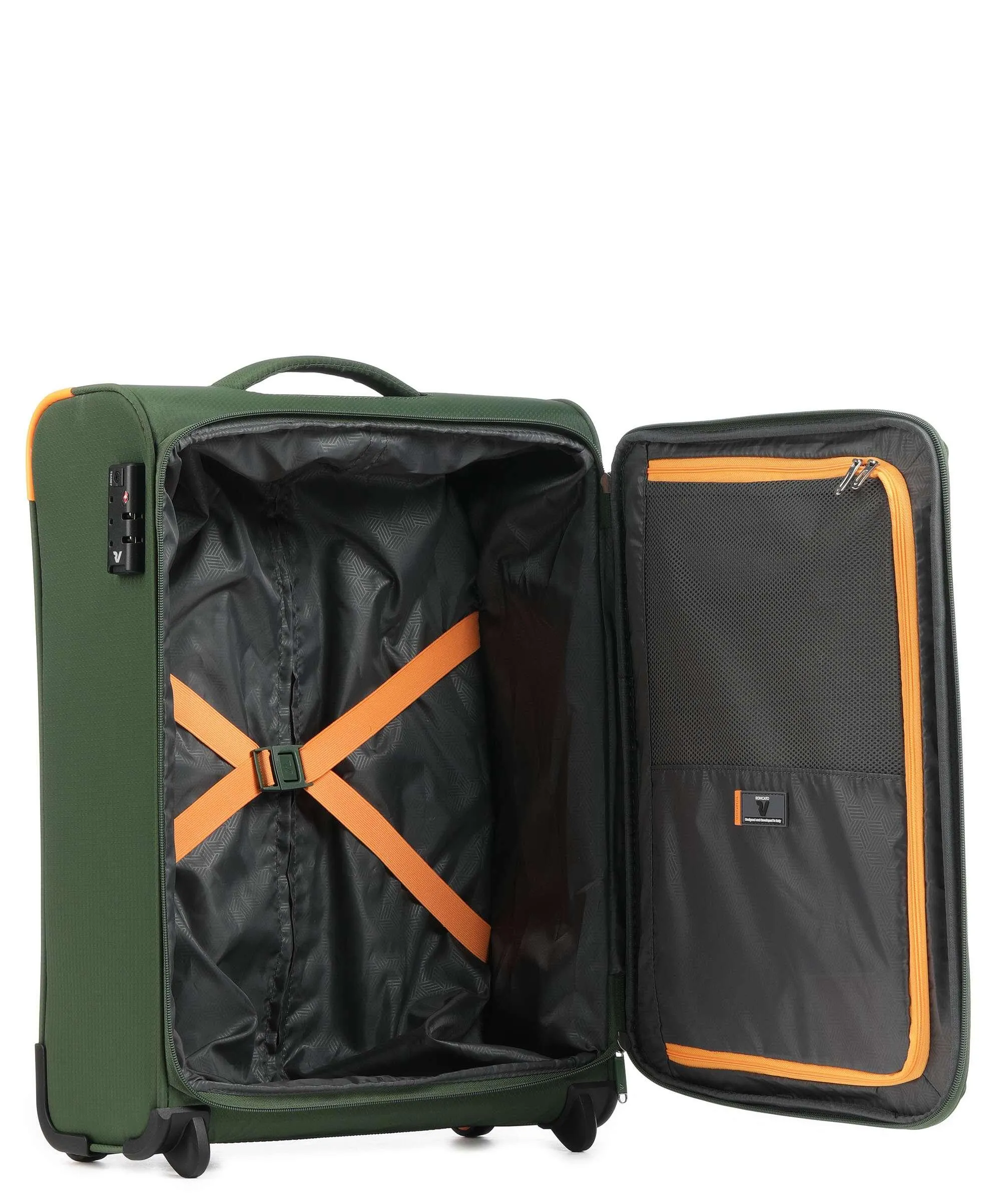  Roncato Neon Lite S Valigia trolley (2 ruote) verde 55 cm  