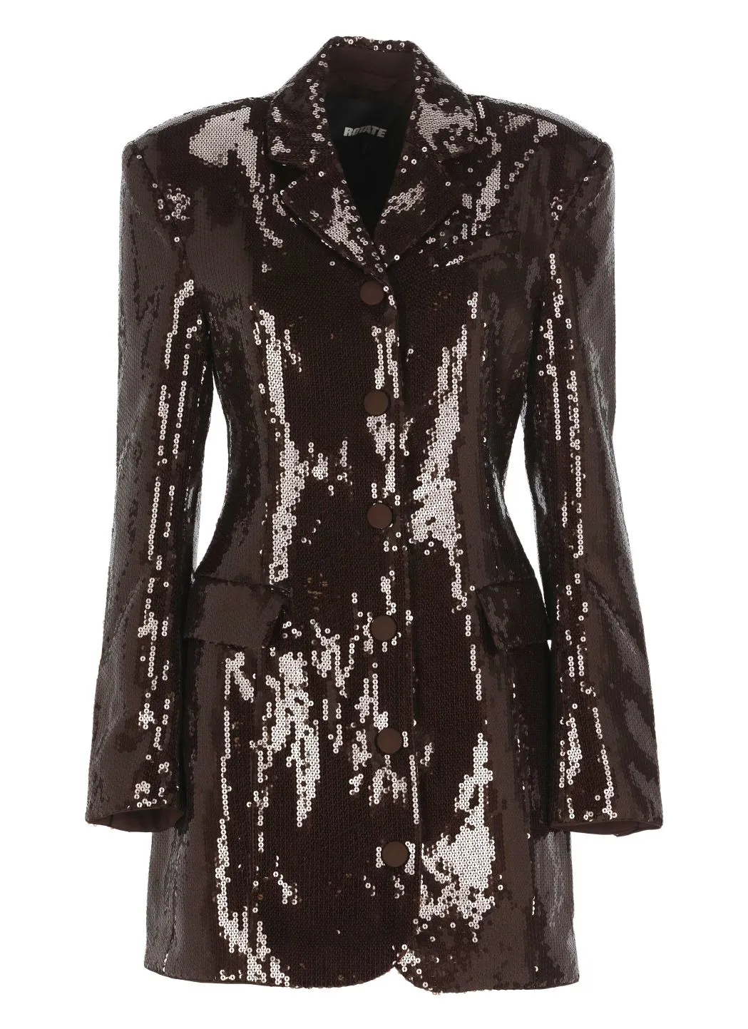     ROTATE     Abito blazer con paillettes     
