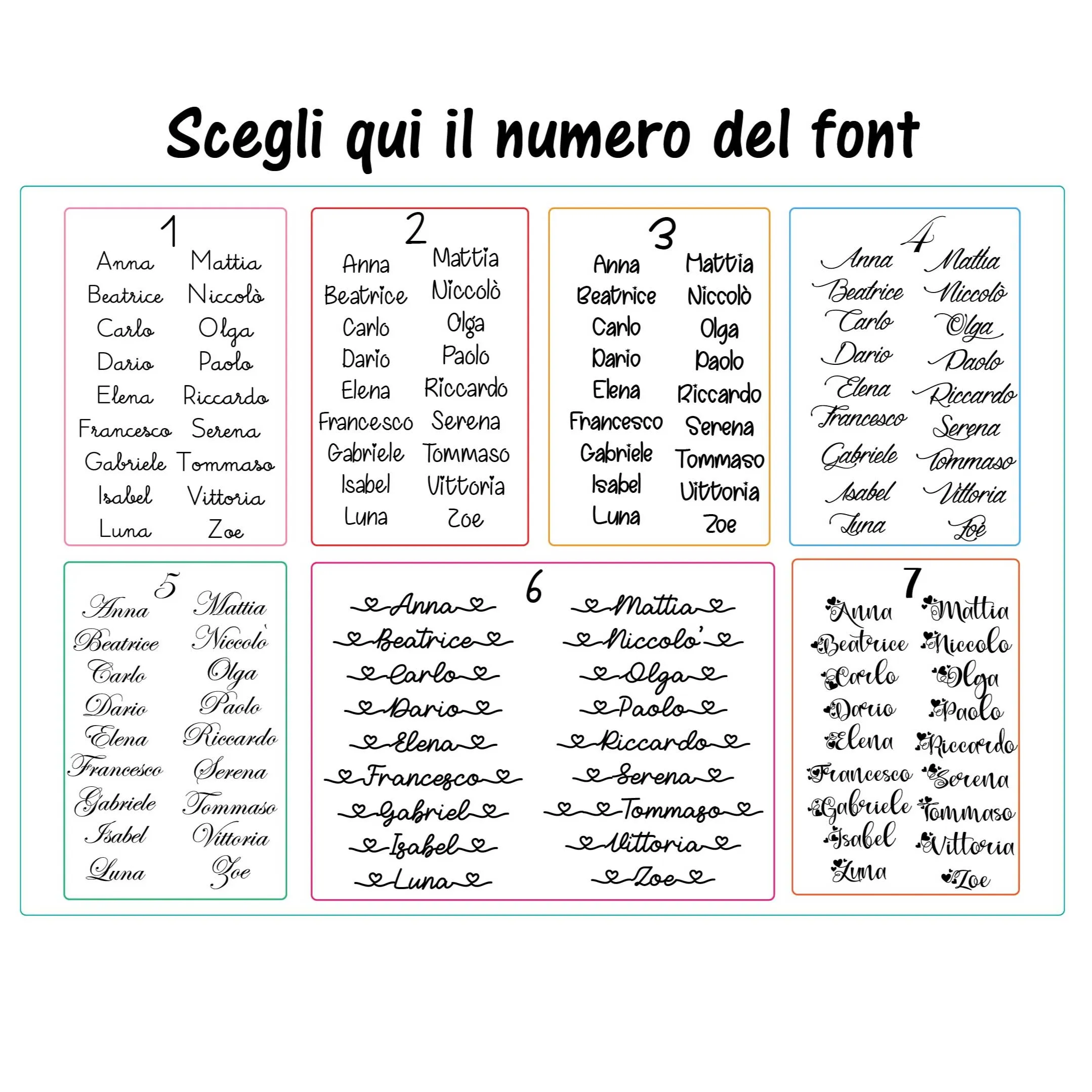 Sacchetti primi cambi/Organizer personalizzabili Unicorno Arcobaleno