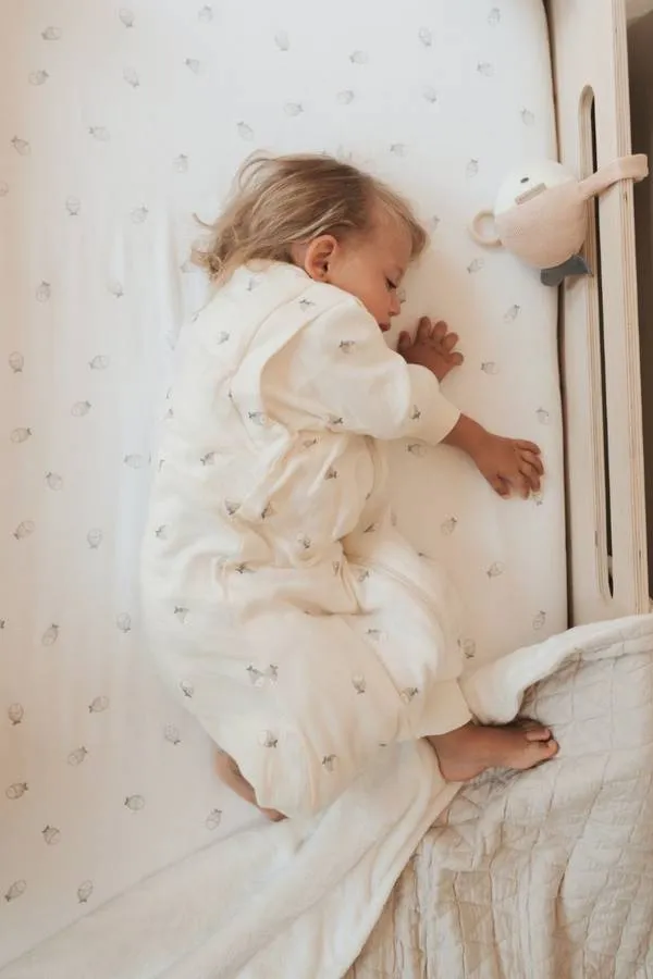 Sacco nanna neonato  Mini 6-18M - TOG 2.2 con maniche e piedini - FISHES 242