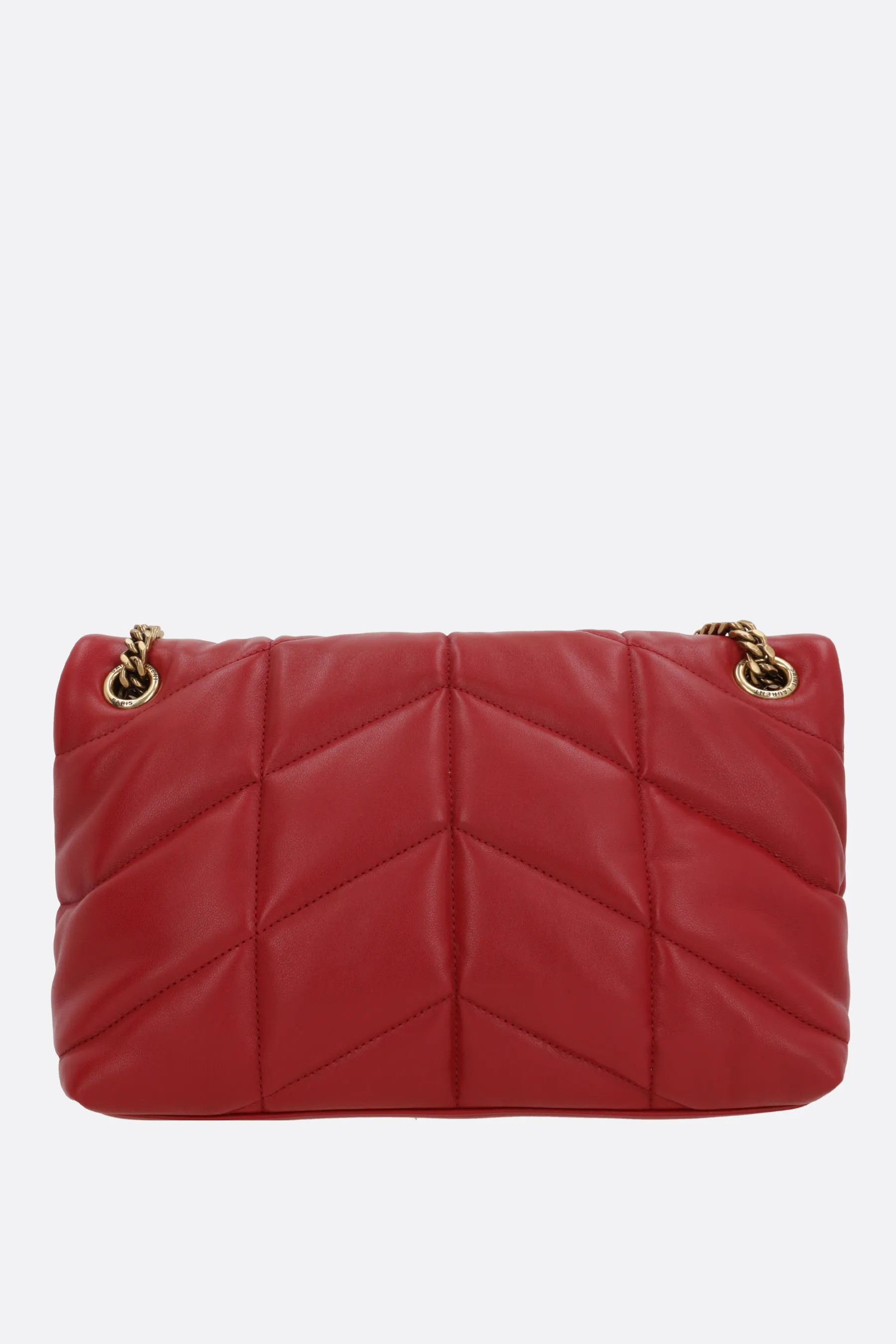  SAINT LAURENT borsa a spalla Loulou Puffer small in nappa matelassé 