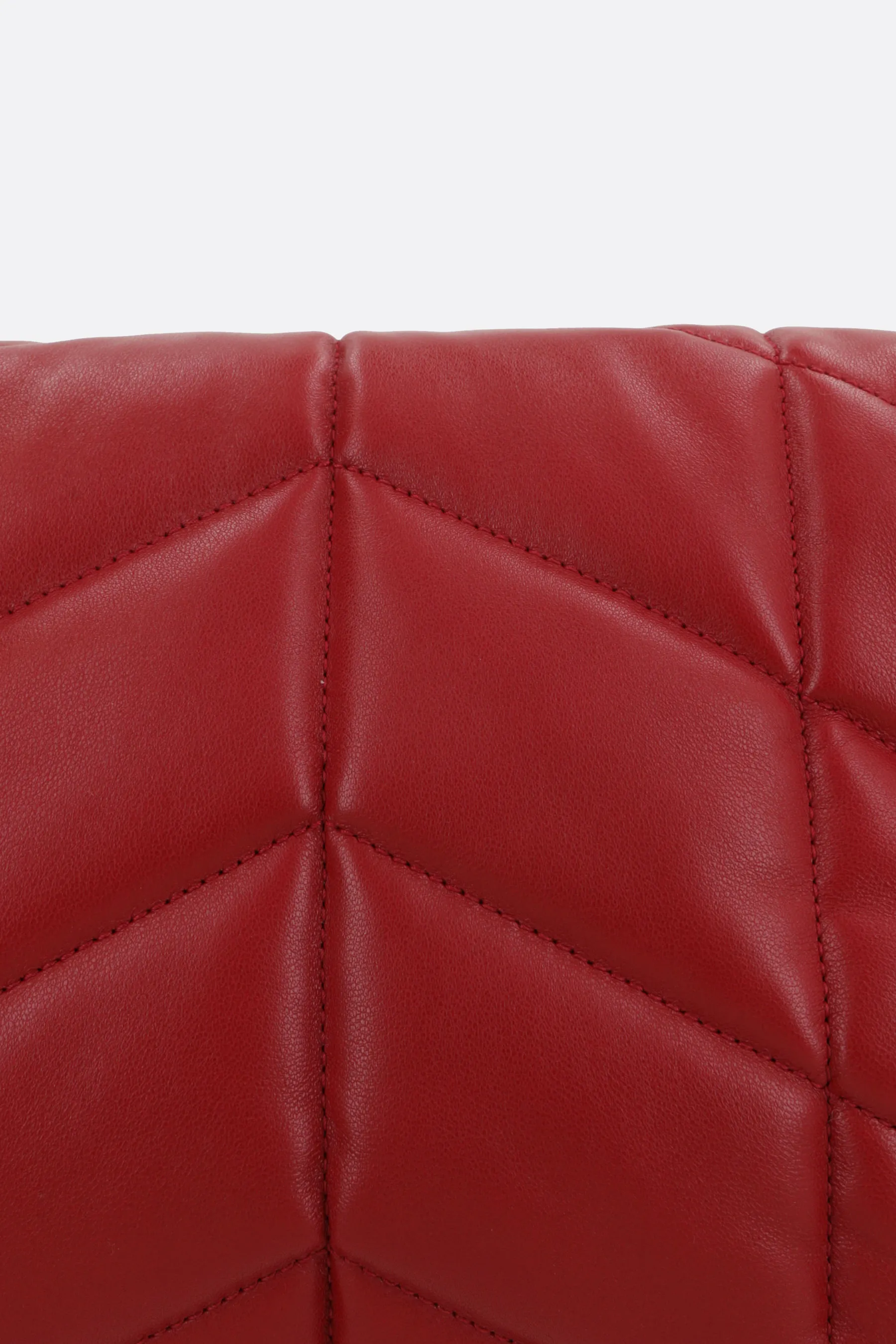  SAINT LAURENT borsa a spalla Loulou Puffer small in nappa matelassé 